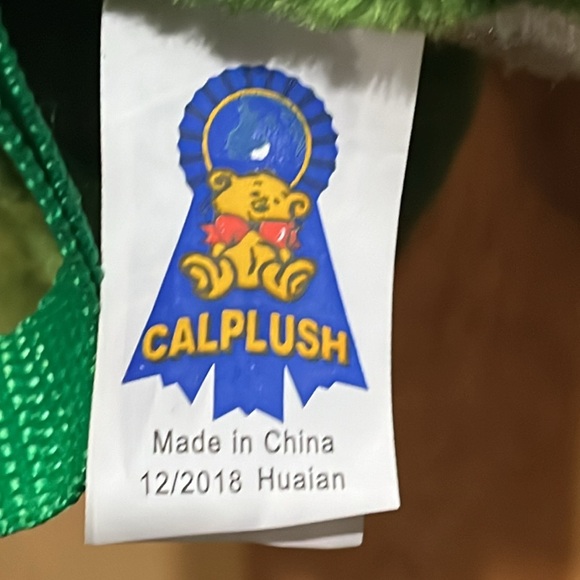 Calplush dinosaur backpack has adjustable straps in great condition - Picture 4 of 11